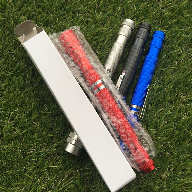 3 LED Telescopic Aluminum Flashlight with Magnet