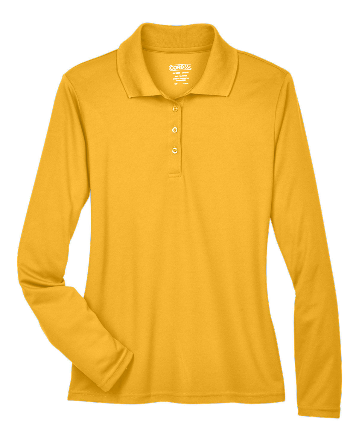 78192 - Core365 Ladies' Pinnacle Performance Long-Sleeve Piqué Polo