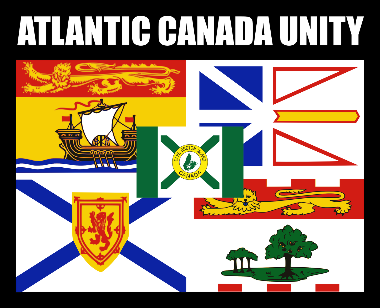 Atlantic Canada Unity w/ Cape Breton (CUSTOM ORDER)