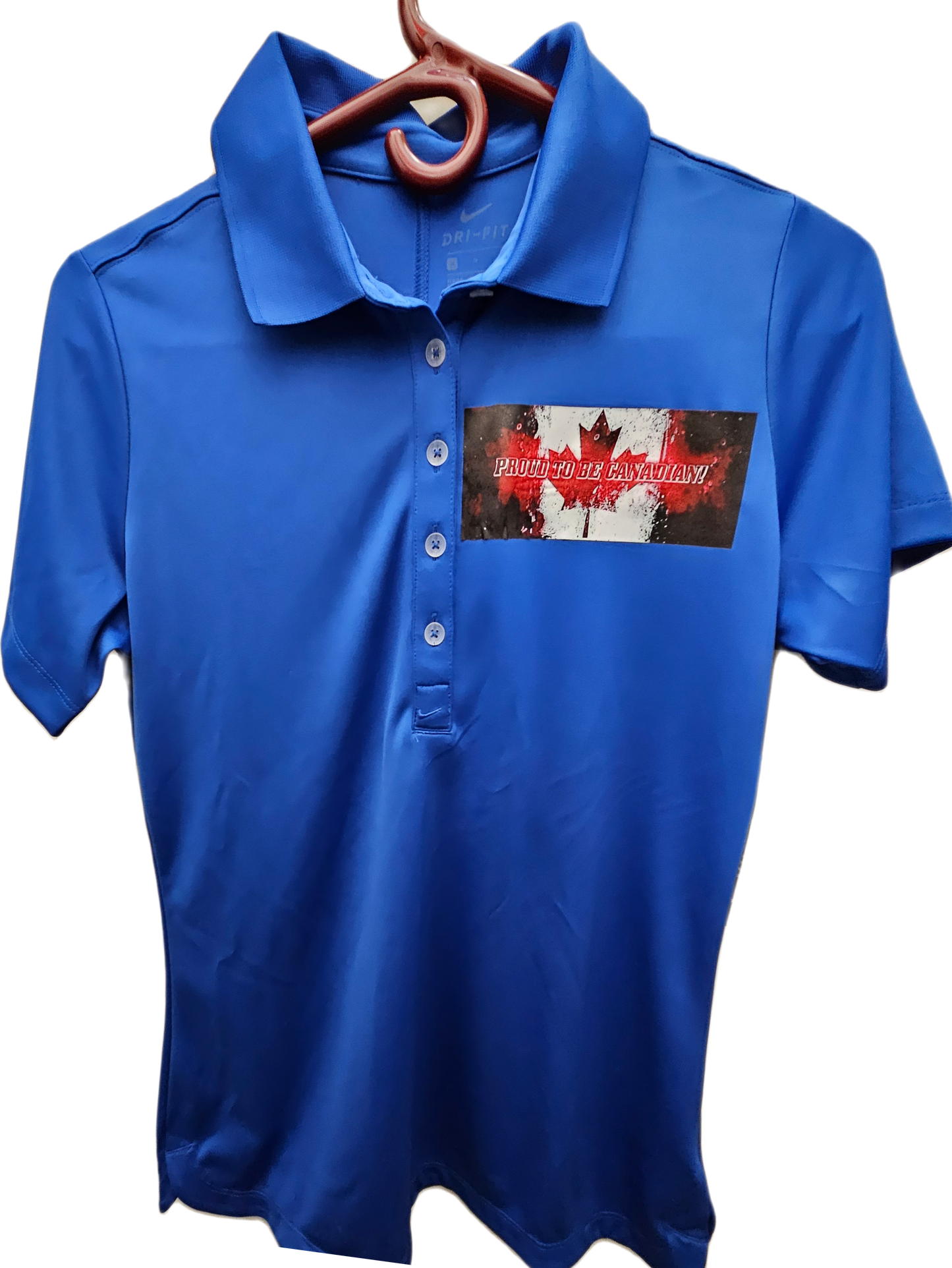 Nike Ladies Blue Polo w/ Artwork (CUSTOM ORDER)