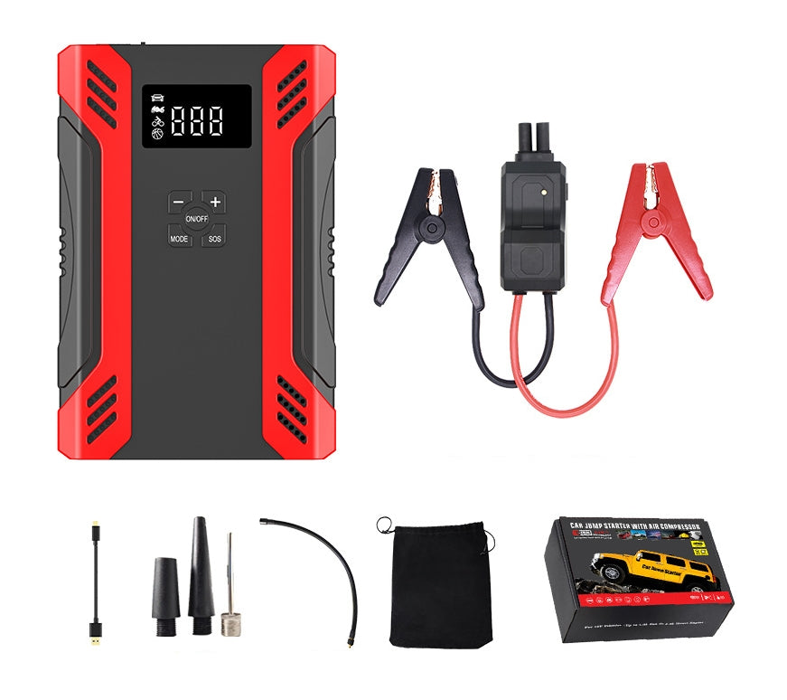 Car Starter With Compressor