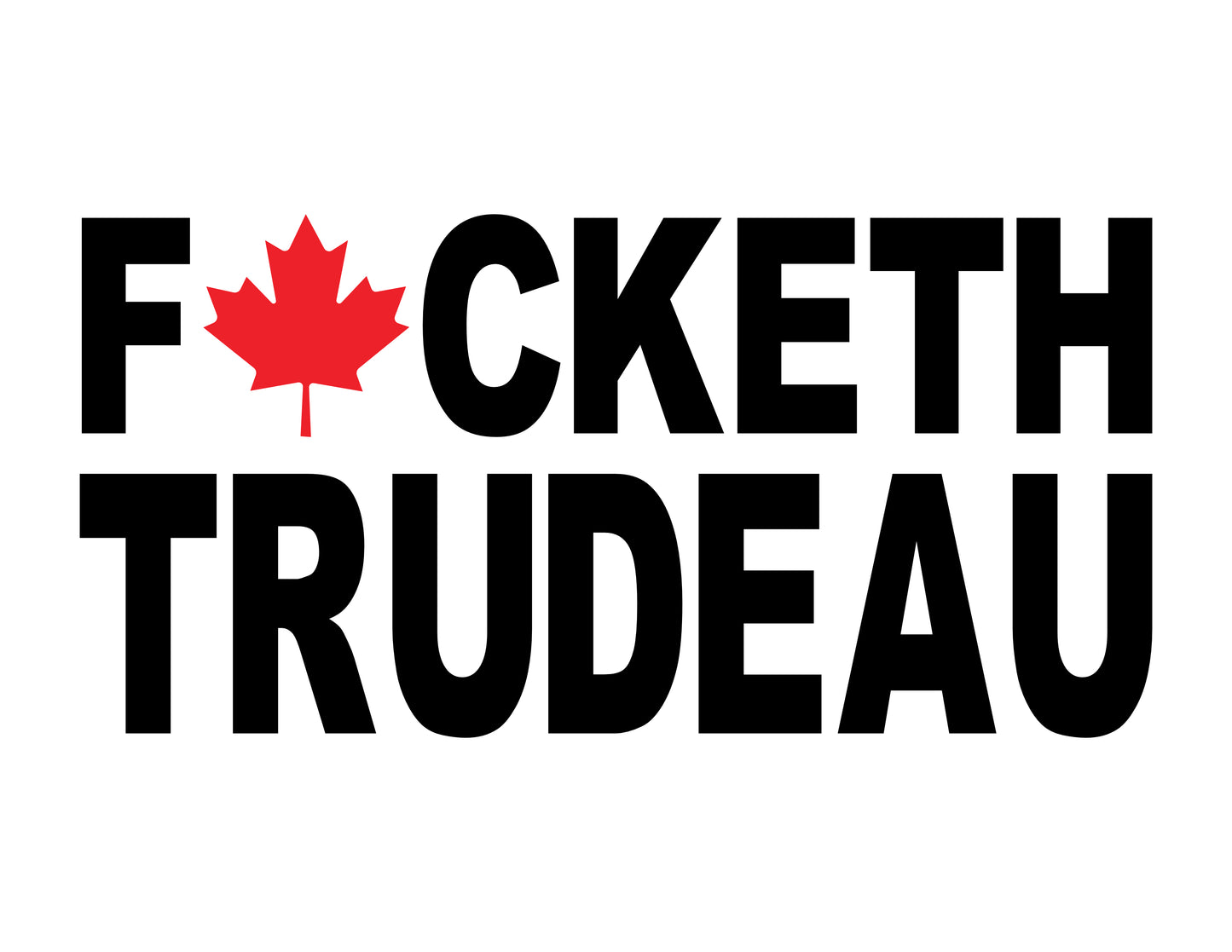 Trudeau Related Custom Artwork