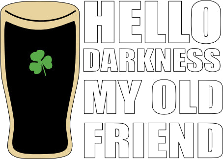 Hello Darkness T-Shirt (CUSTOM ORDER)