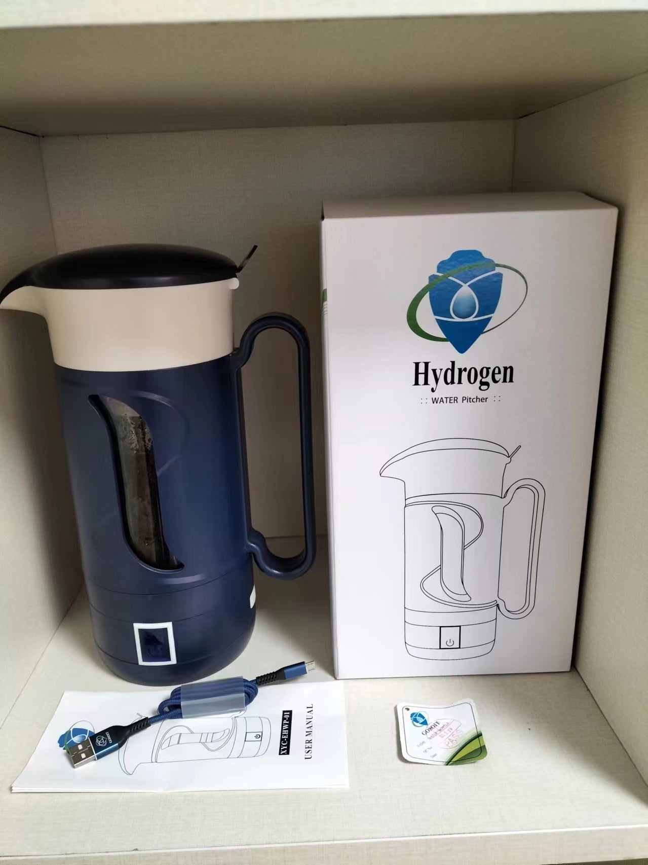 Hydrogren Water Generator Pitcher Ionizer