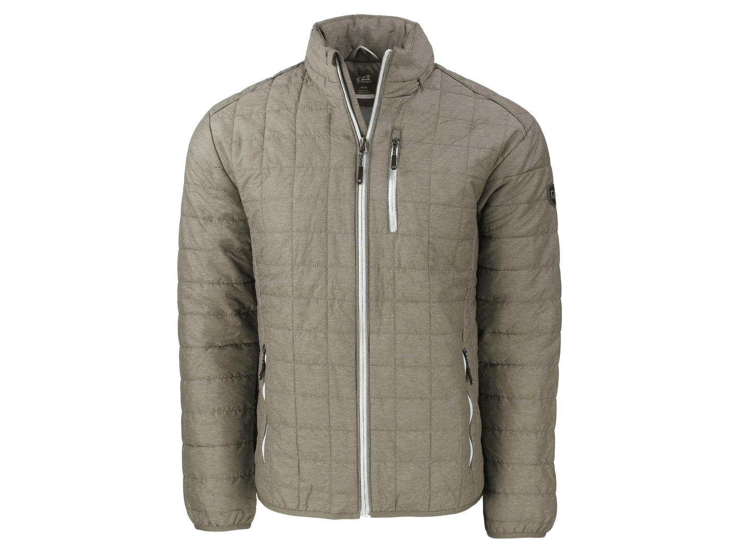 Rainier PrimaLoft Mens Eco Insulated Full Zip Puffer Jacket - MCO00018
