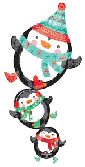 Winter Penguin Balloon