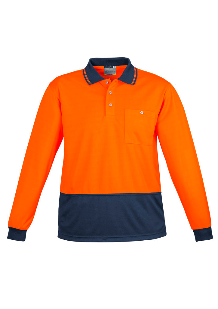 Hi Vis Basic Long Sleeve Polo