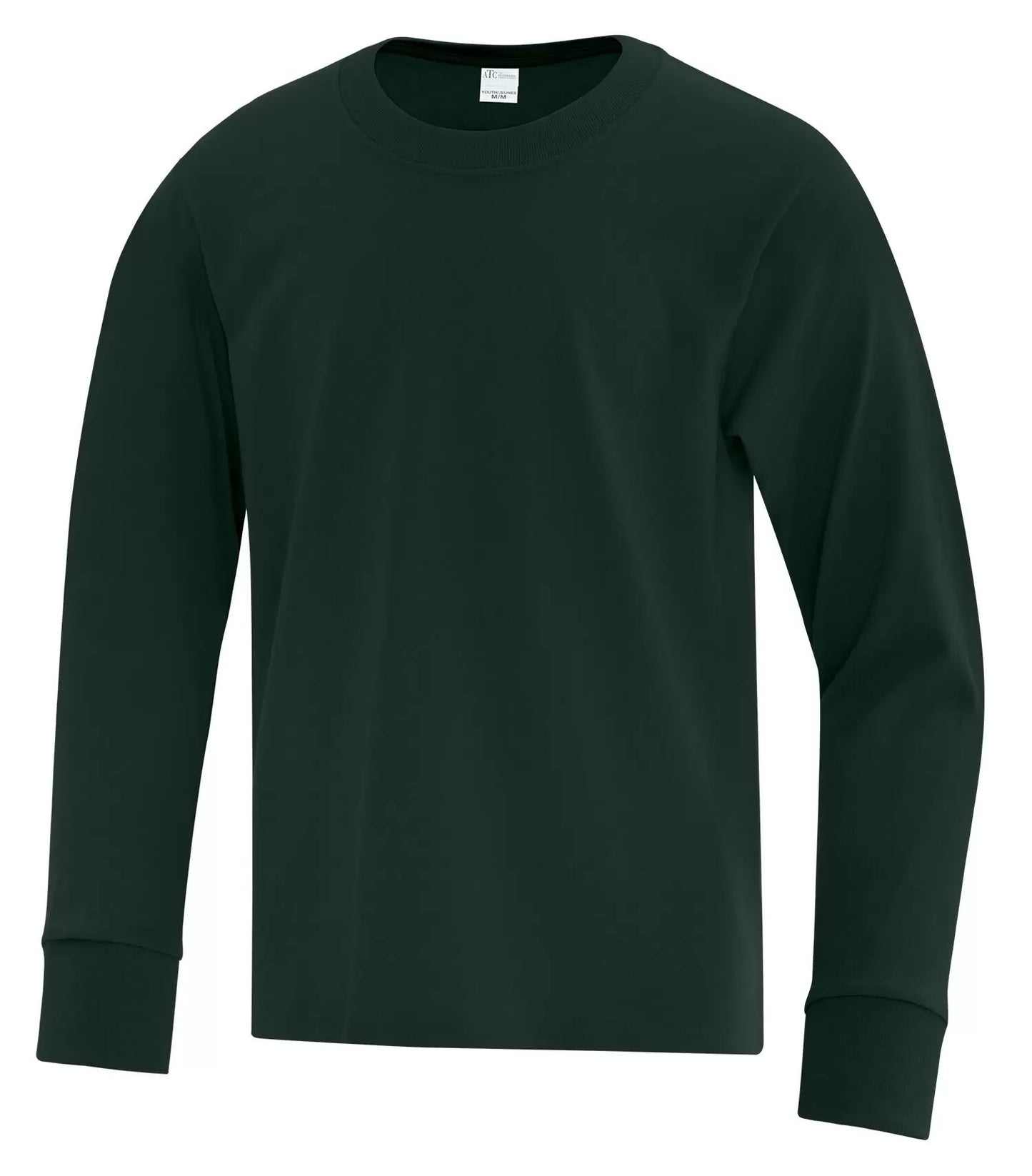 ATC™ EVERYDAY COTTON LONG SLEEVE YOUTH TEE. ATC1015Y