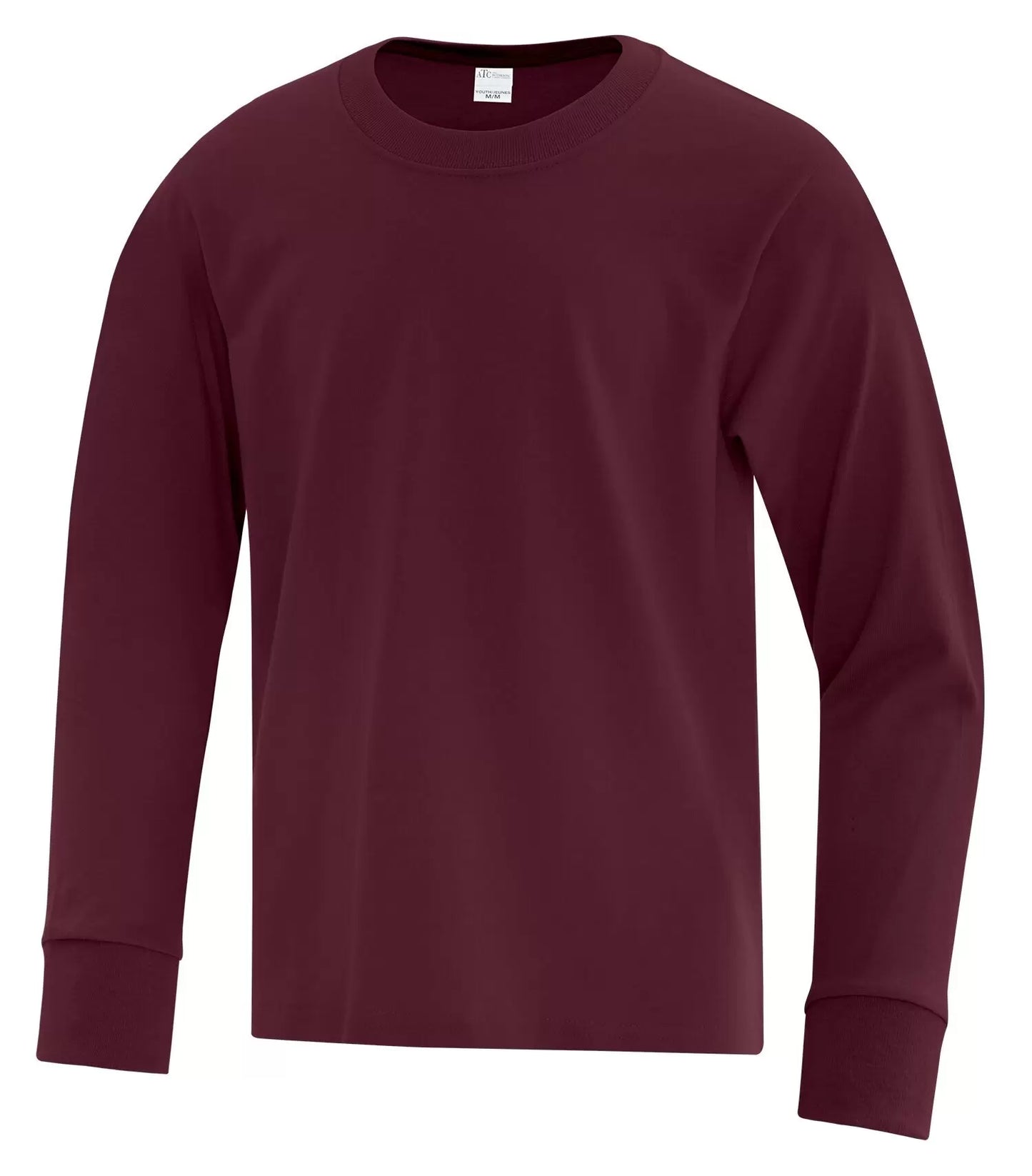 ATC™ EVERYDAY COTTON LONG SLEEVE YOUTH TEE. ATC1015Y