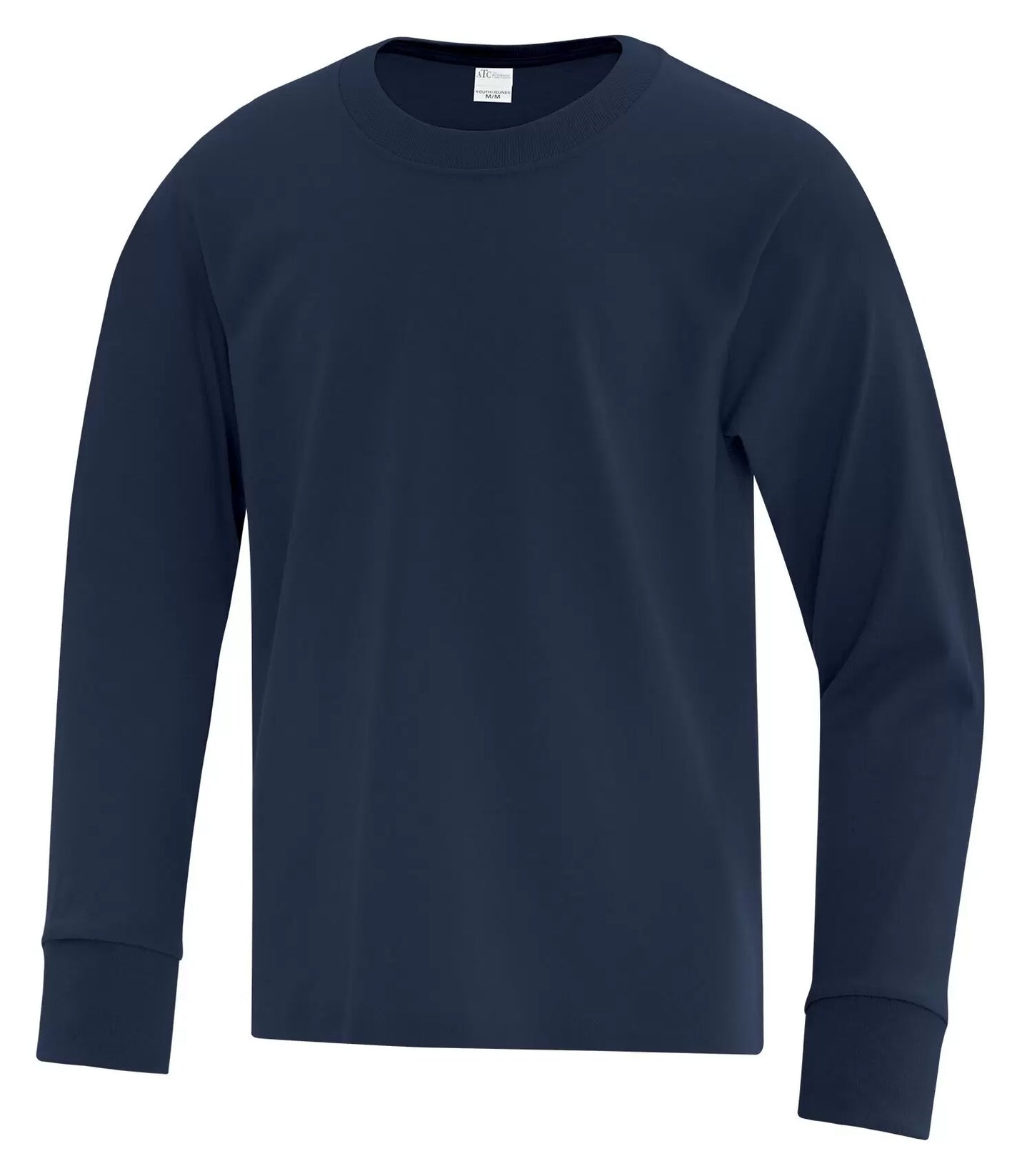 ATC™ EVERYDAY COTTON LONG SLEEVE YOUTH TEE. ATC1015Y
