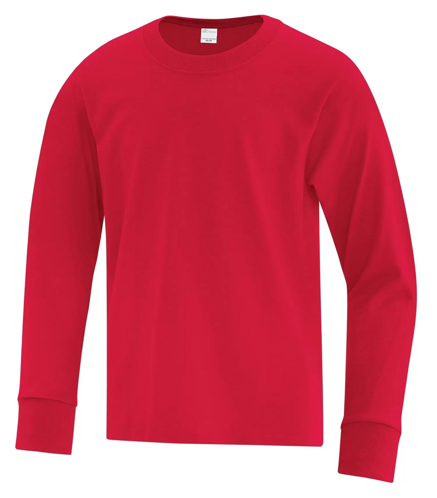 ATC™ EVERYDAY COTTON LONG SLEEVE YOUTH TEE. ATC1015Y