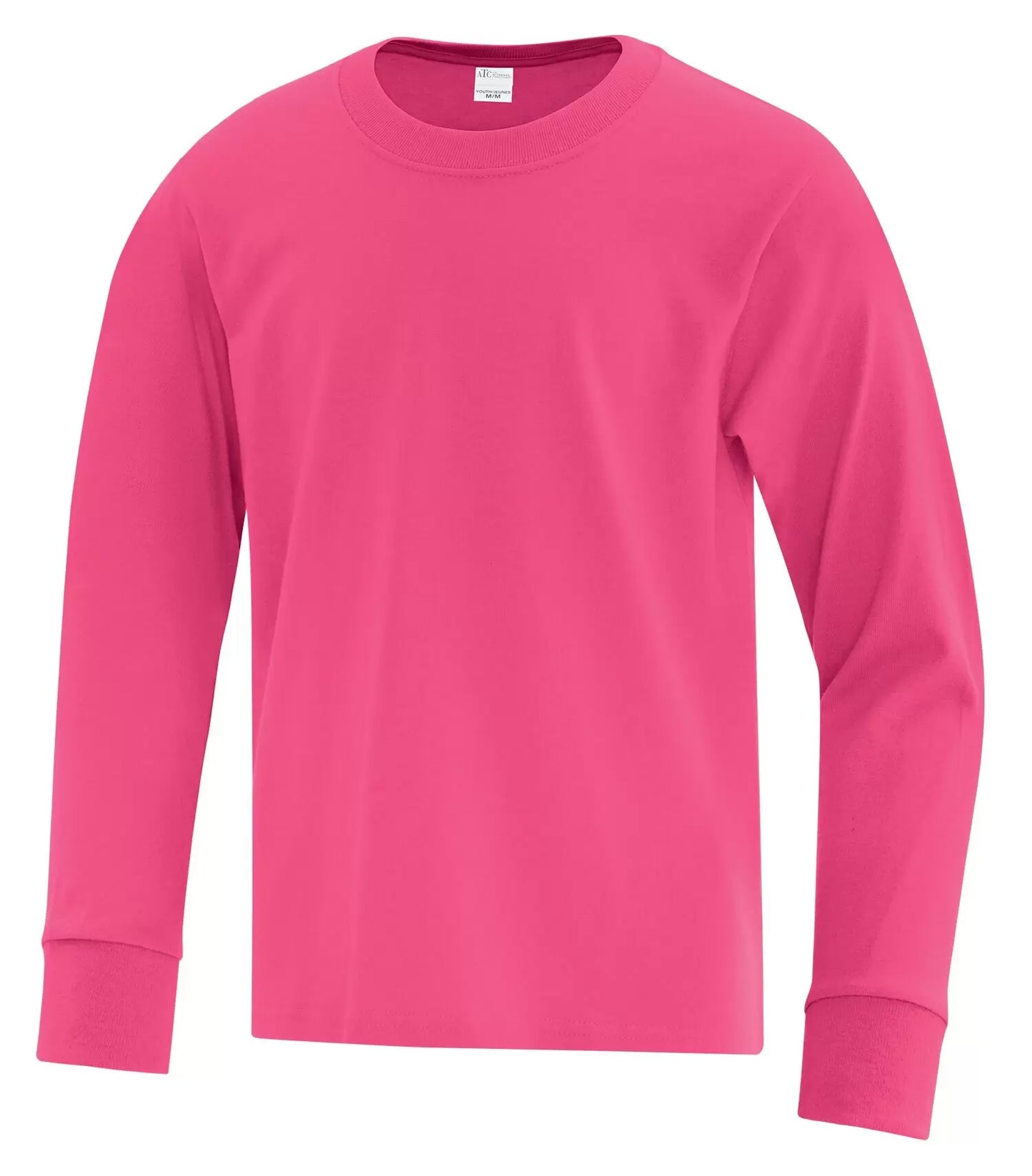 ATC™ EVERYDAY COTTON LONG SLEEVE YOUTH TEE. ATC1015Y