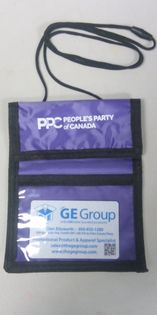 PPC Purple Deluxe ID/Badge Holder (Candidate)