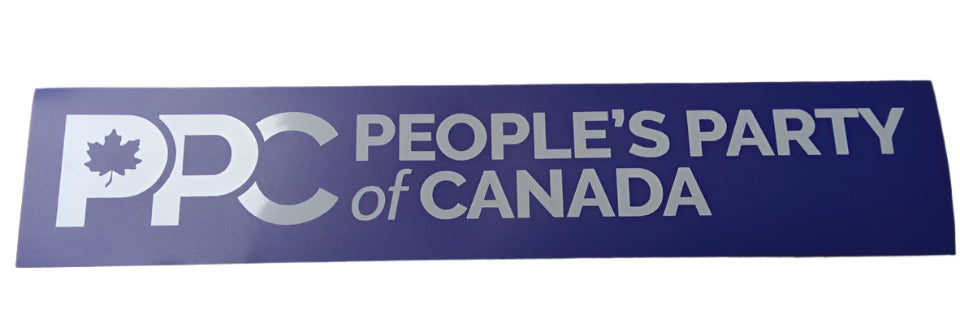 Purple PPC Bumper Stickers (Candidate)