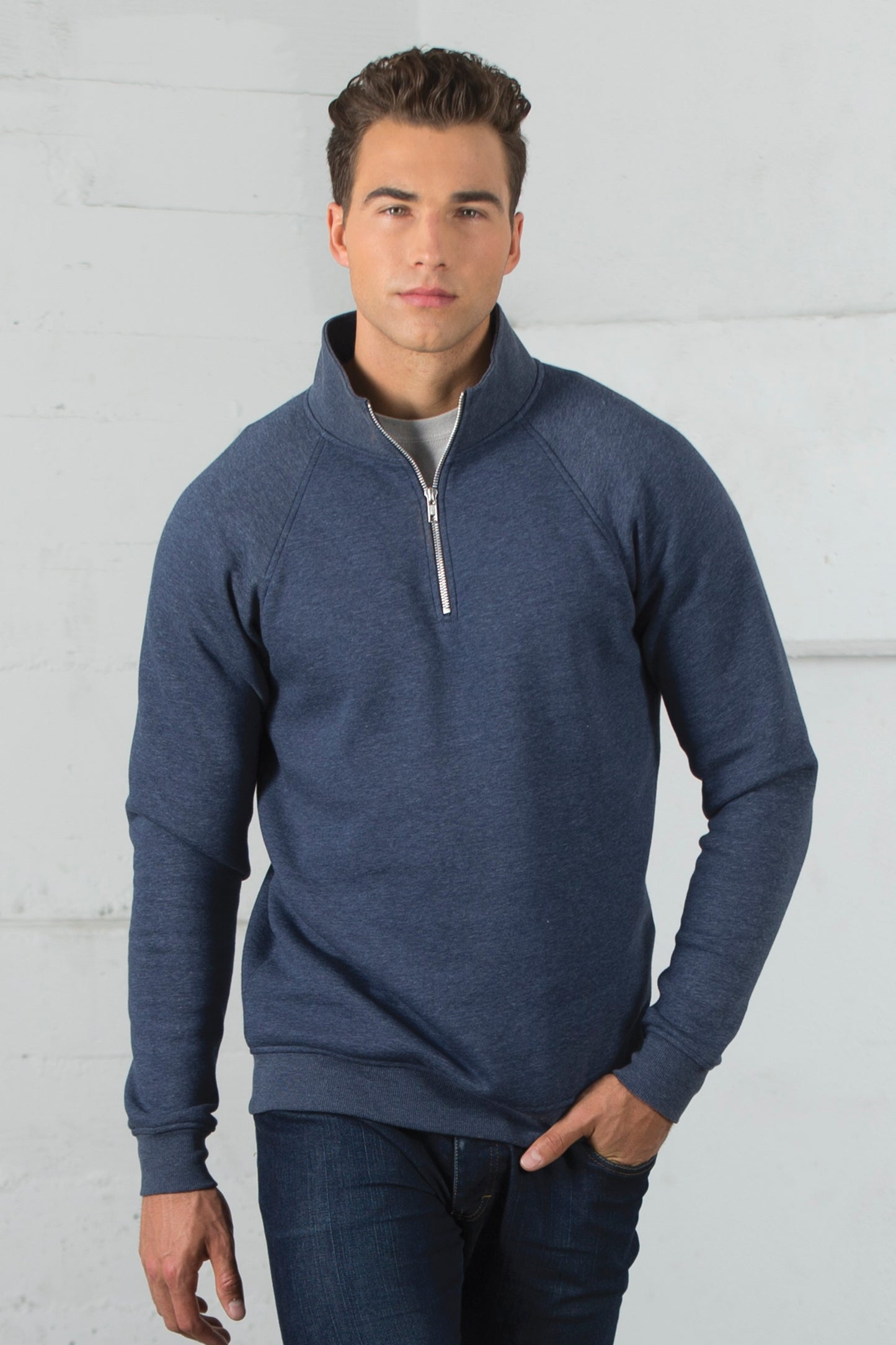 ATC™ ESACTIVE® VINTAGE 1/4 ZIP SWEATSHIRT. F2042