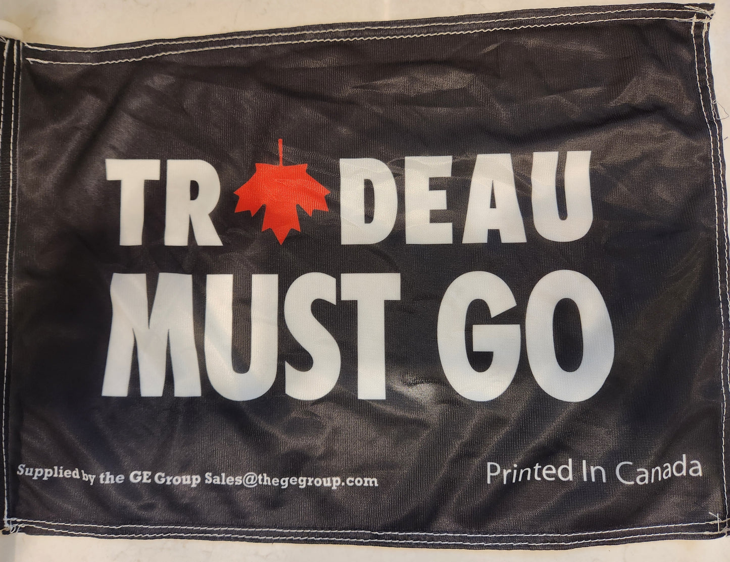 Trudeau Must Go Flag