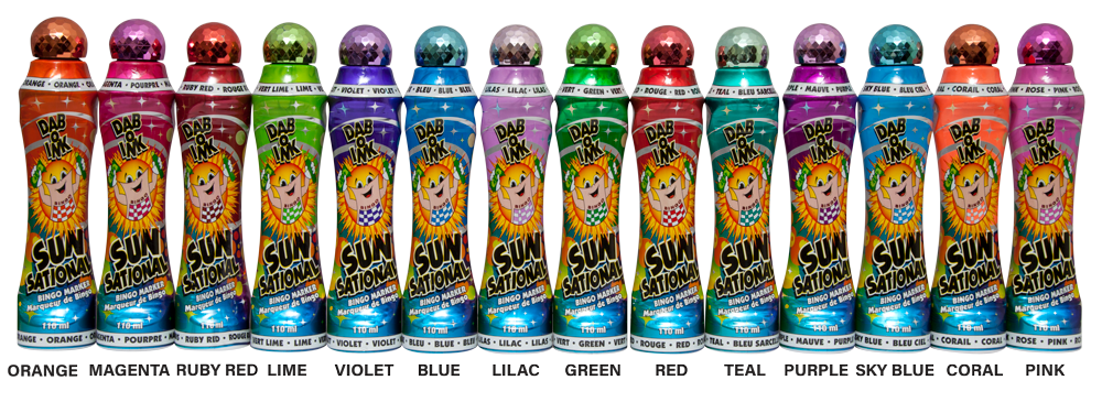 SUNSATIONAL BINGO DABBERS (110ML) CALL FOR A QUOTE