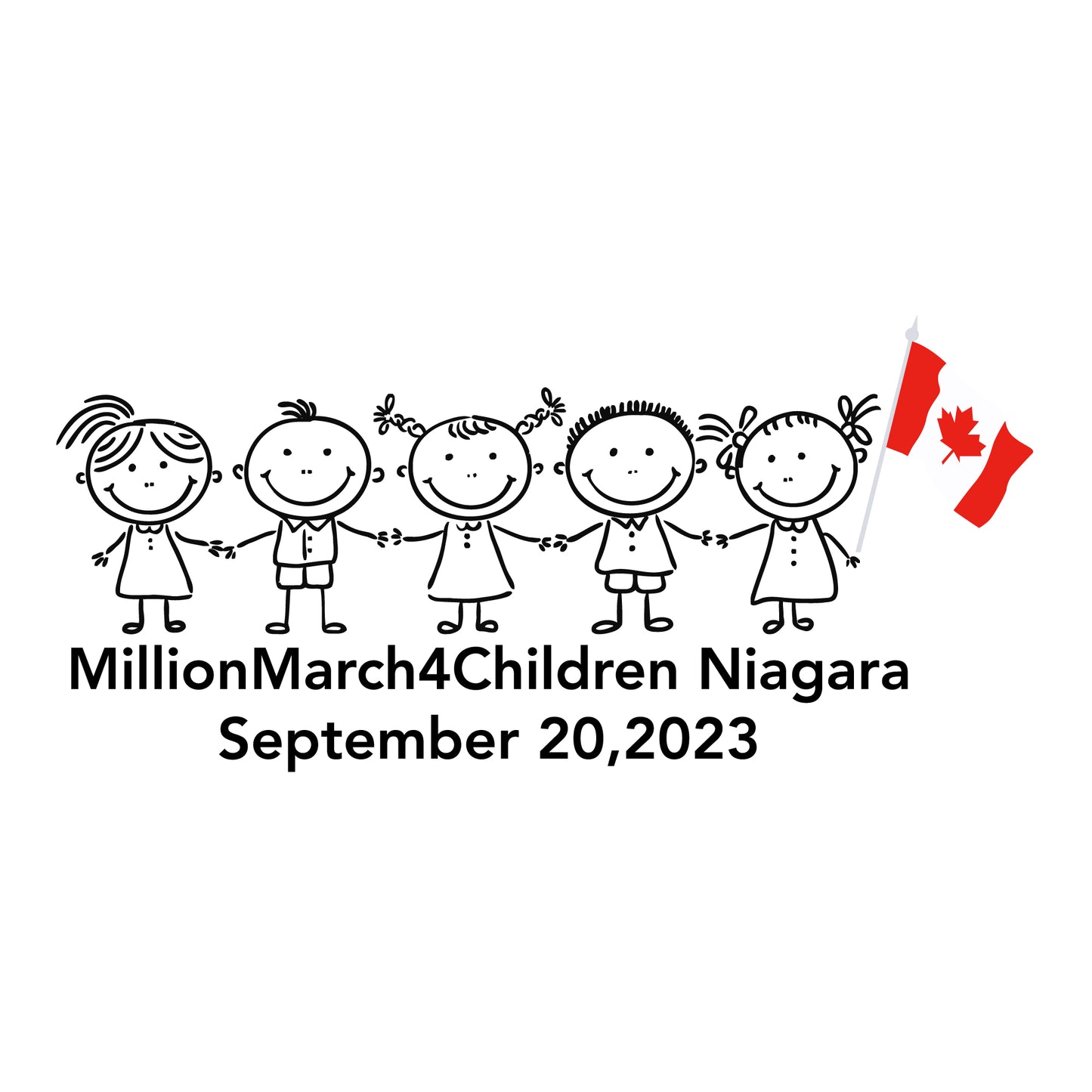 Million March For Children T-Shirt (CUSTOM ORDER)