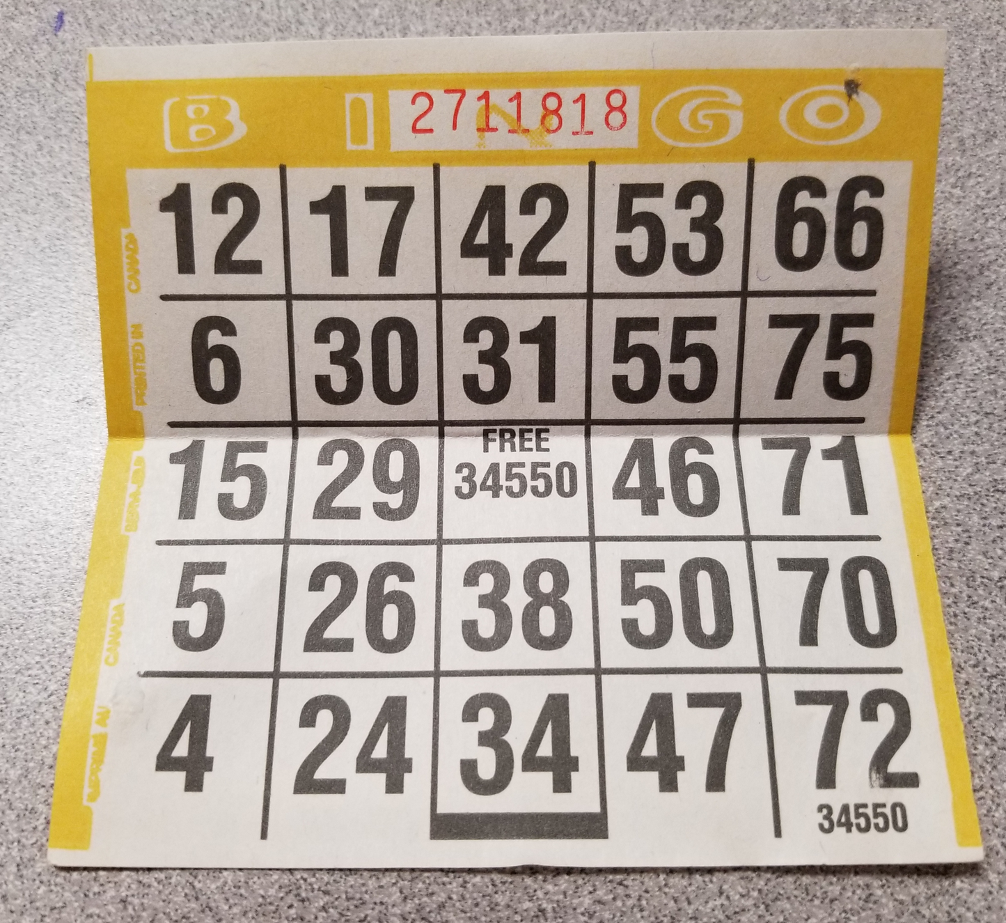 Bingo Sheets