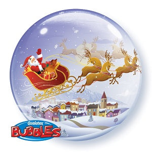Visit From St. Nick Bubble Balloon