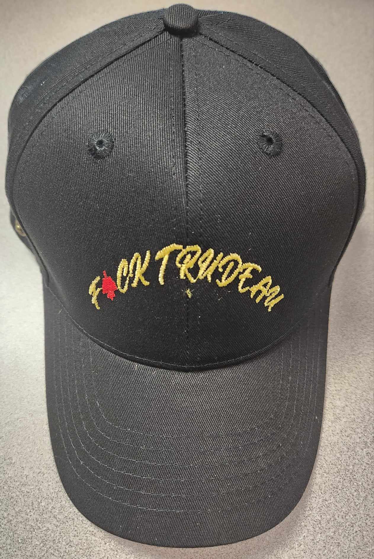 F*CK Trudeau Caps with Letter Embroidery (Custom Order)