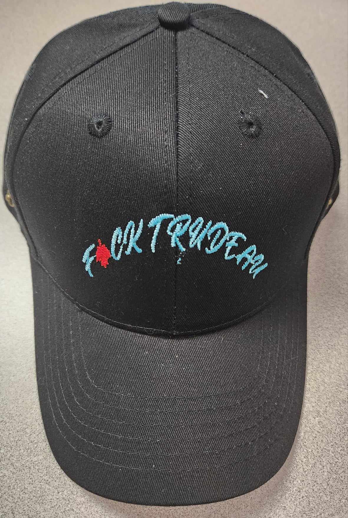 F*CK Trudeau Caps with Letter Embroidery (Custom Order)
