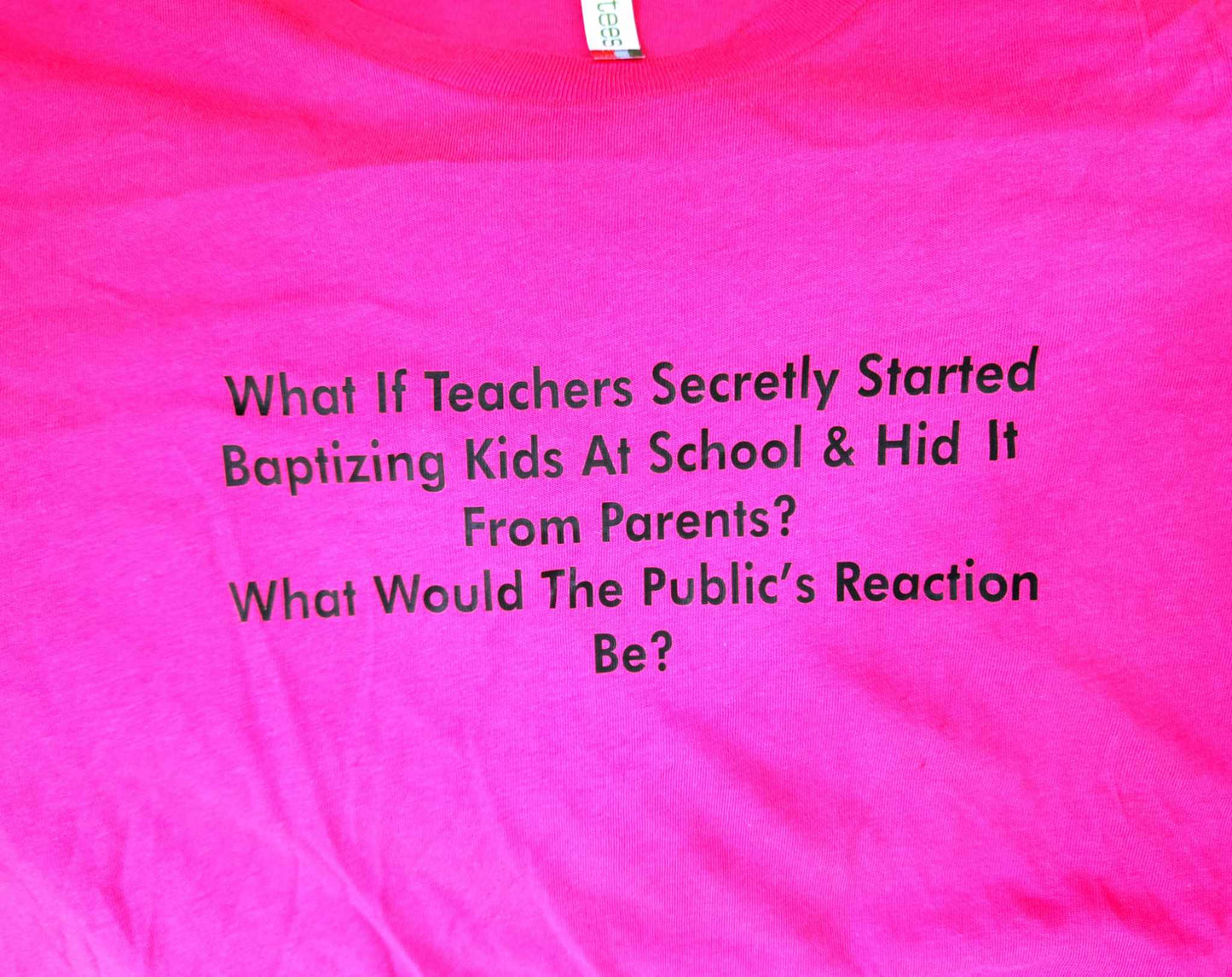 What If Teachers T-Shirt (CUSTOM ORDER)