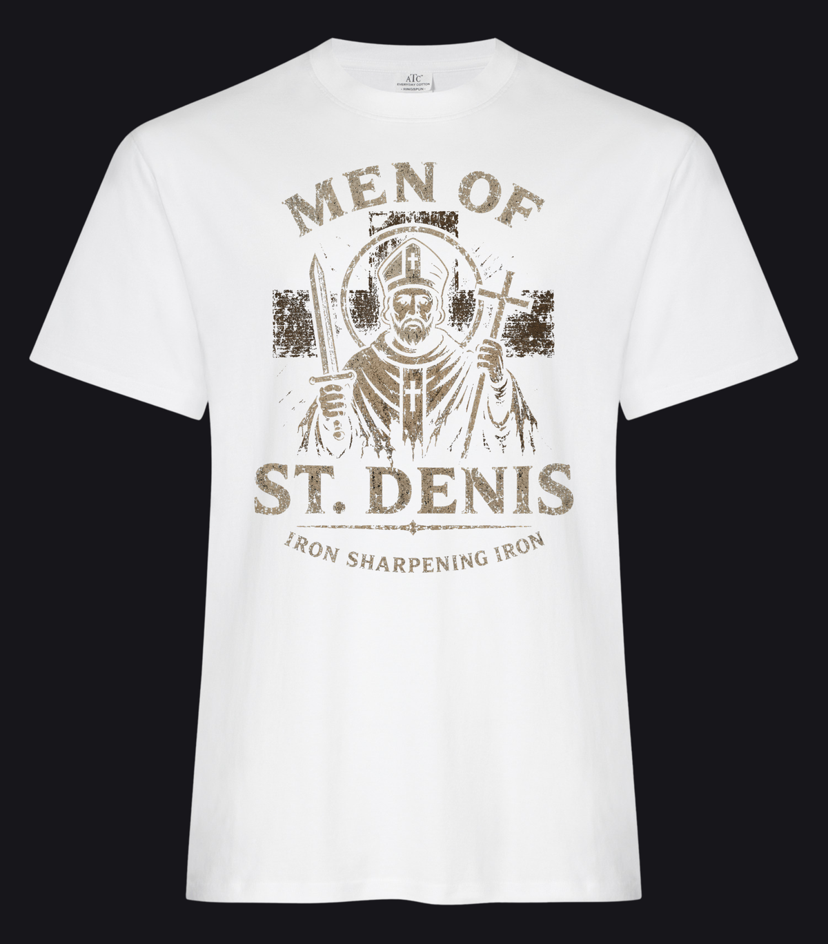 T-shirt: Men of St. Denis (Large Print)