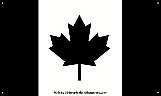 Flag - Canadian Flag Black (CUSTOM ORDER)