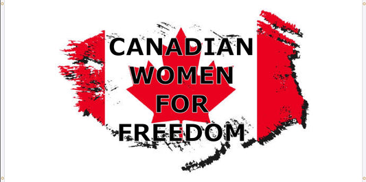 Flag - Canadian Women Freedom (CUSTOM ORDER)