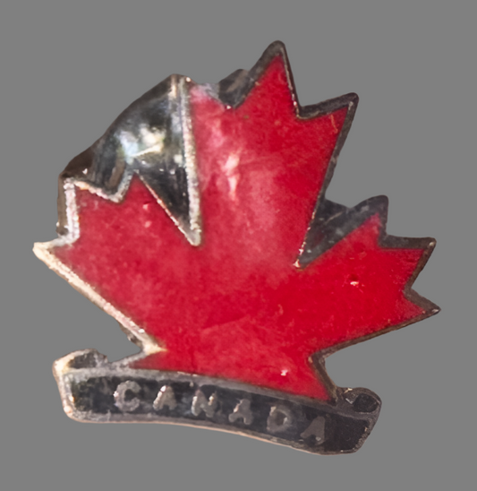 Red Leaf Pin