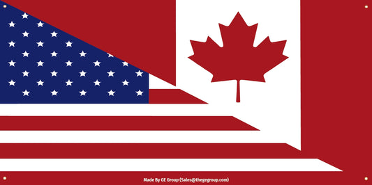 Flag - Canada & USA (CUSTOM ORDER)