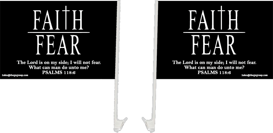 Flag - Faith Over Fear (CUSTOM ORDER)