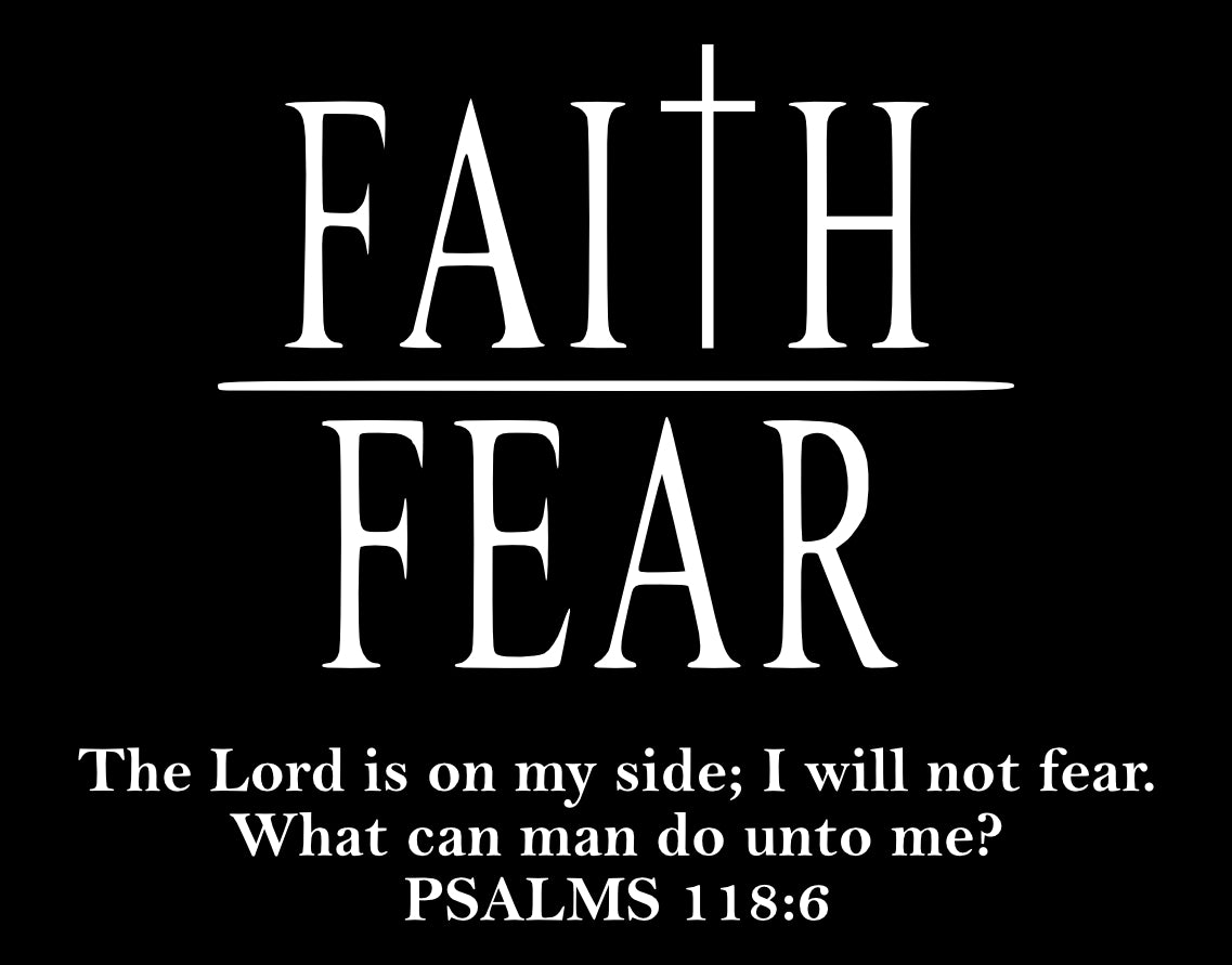 Faith Over Fear Custom Artwork