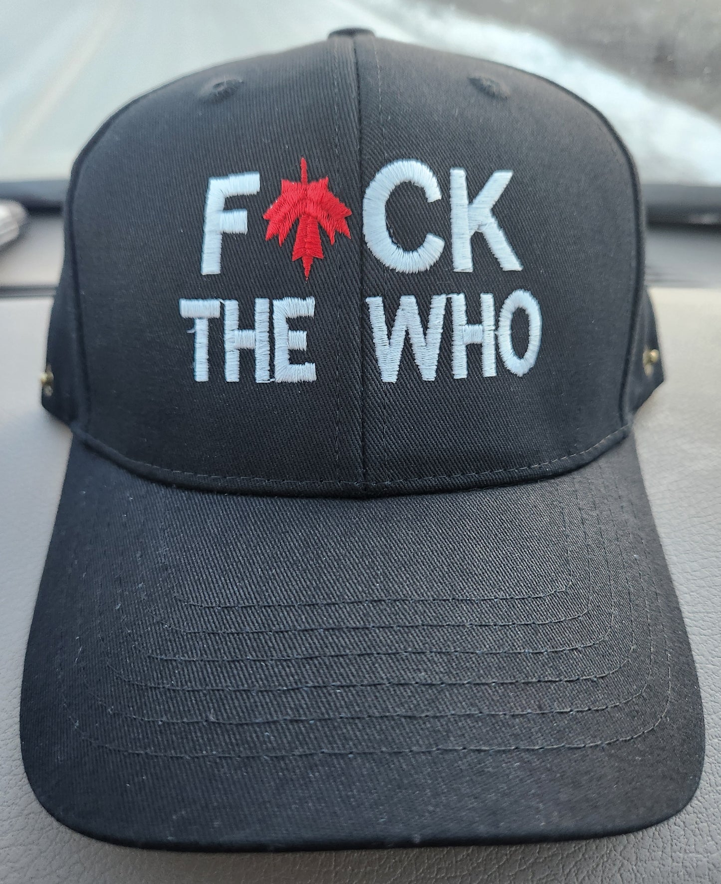 F*CK THE WHO Hat (CUSTOM ORDER)