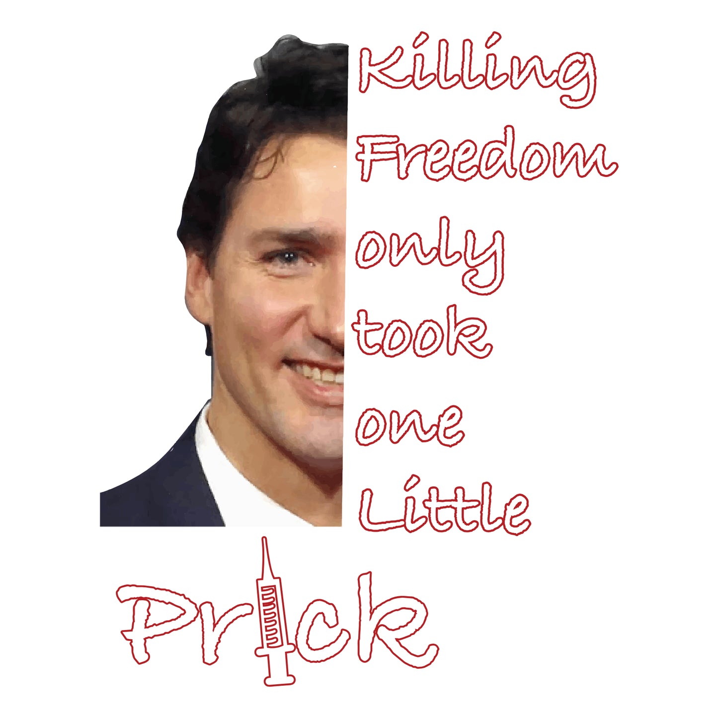 Custom Coroplast - Trudeau Killing Freedom