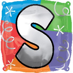 Personalize It Balloons - Letter S