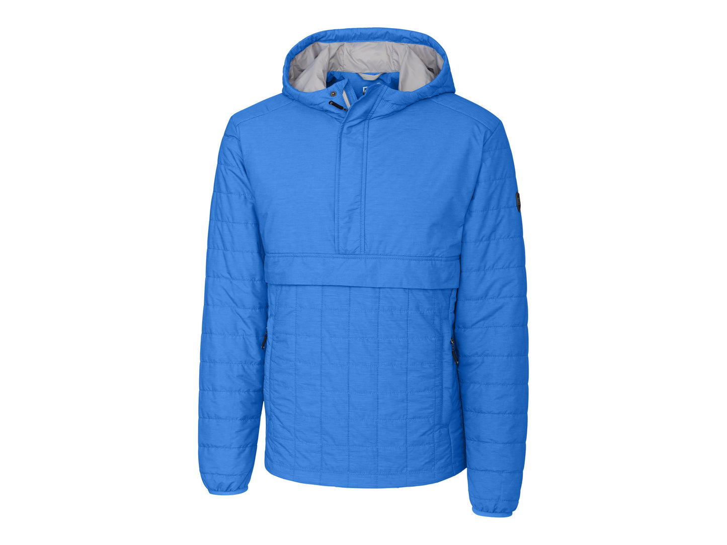 Rainier PrimaLoft Mens Eco Insulated Rainier Half Zip Popover Quilted Jacket - MCO00030