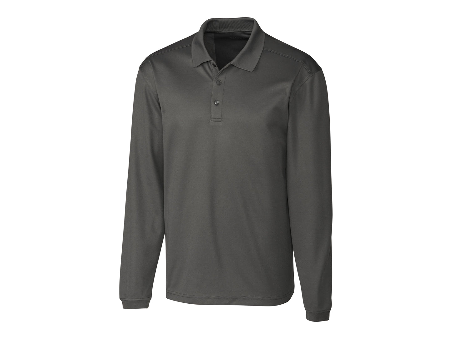 MQK00077 - Clique Spin Eco Performance Pique Long Sleeve Mens Polo