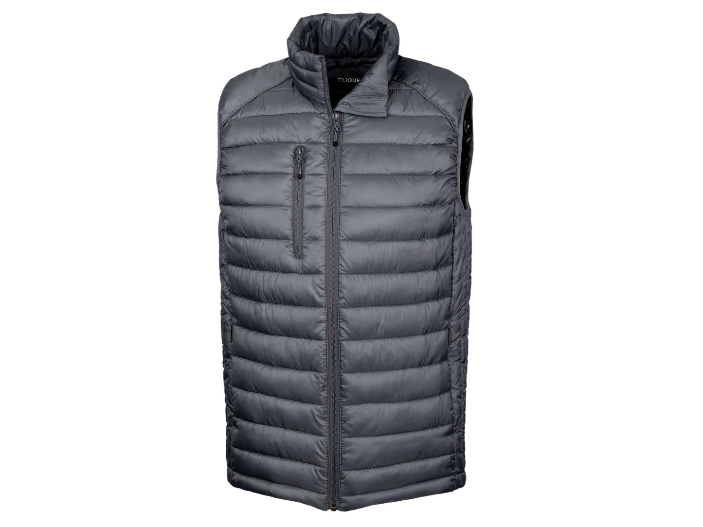 Clique Hudson Insulated Mens Full-Zip Puffer Vest - MQO00069