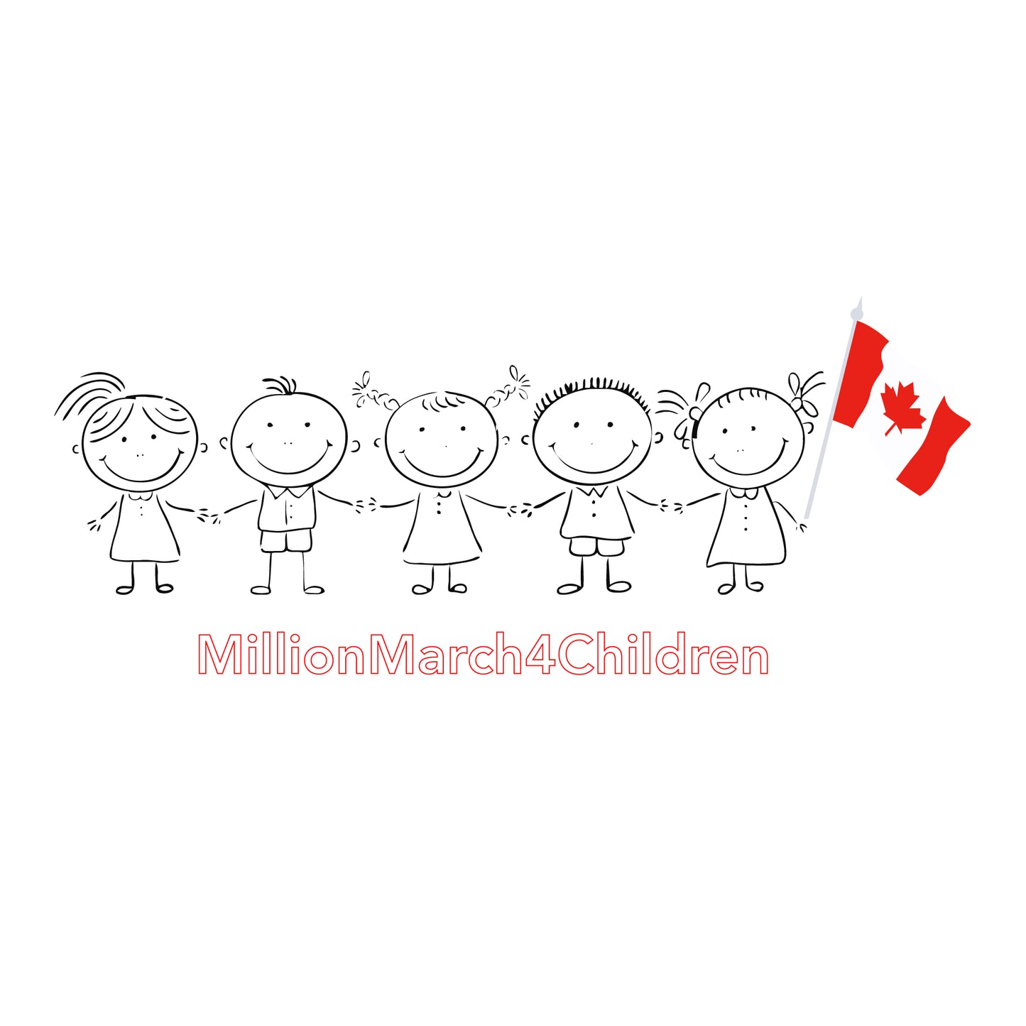 Million March For Children T-Shirt (CUSTOM ORDER)