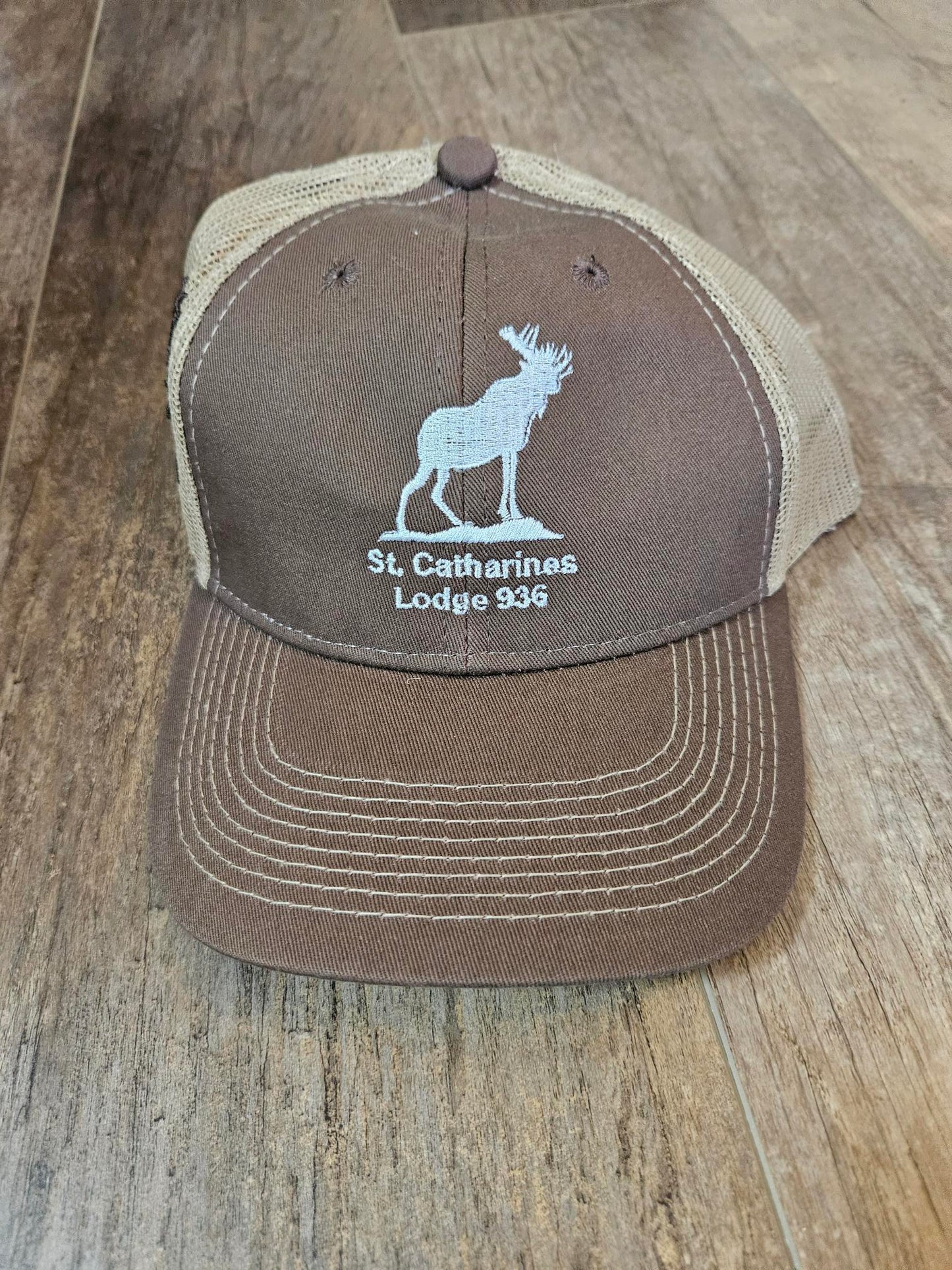 Moose Lodge Beige Hat (Custom Order)