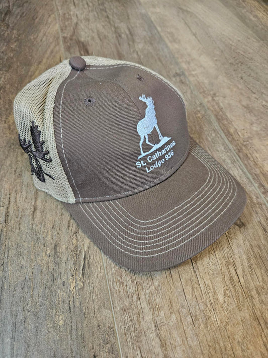 Moose Lodge Beige Hat (Custom Order)
