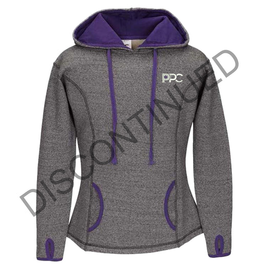 PPC Grey/Purple Ladies Hoodie (Candidate)