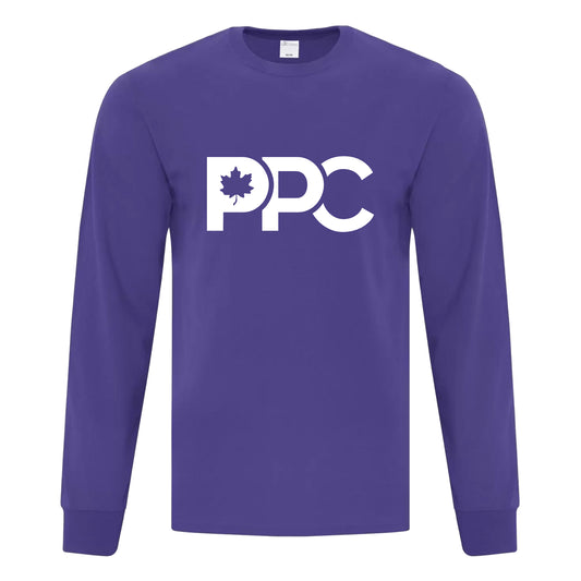 PPC Purple Unisex Long Sleeve Shirt (Candidate)