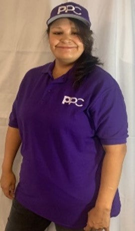 PPC Purple Polo Tulane Basket Weave