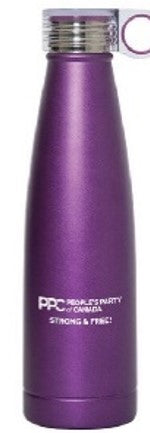 PPC Purple Water Bottle 750ML With Handle (Candidate)