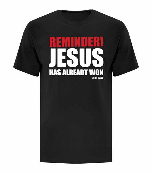 Reminder - Jesus Has Already Won