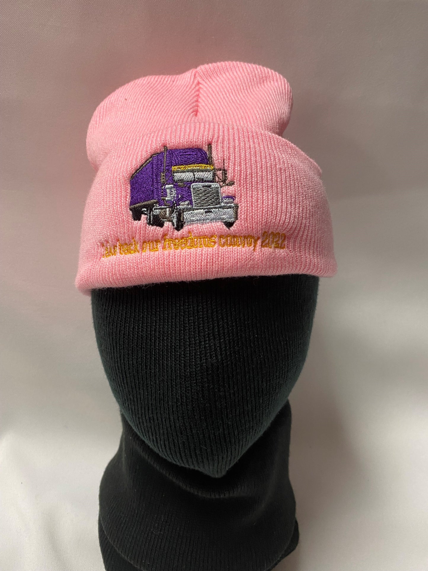 TRUCKER TOQUE Multiple colors: "Take back our freedoms convoy 2022"