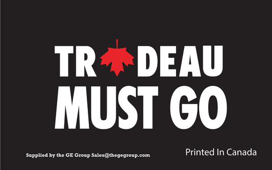 Trudeau Must Go Flag